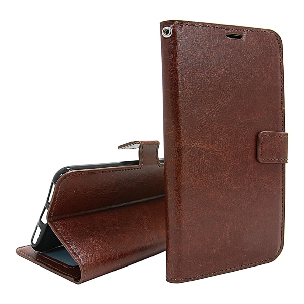 Crazy Horse Wallet Motorola Moto G24 Power Brun