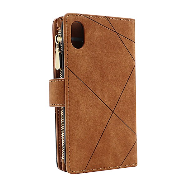XL Standcase Lyxfodral iPhone X/Xs Marinblå