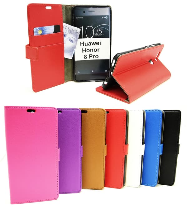 Standcase Wallet Huawei Honor 8 Pro Hotpink