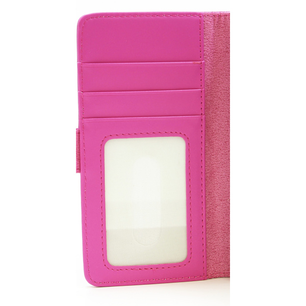 Skimblocker Plånboksfodral iPhone 8 Plus Hotpink