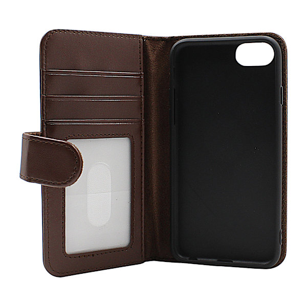 Skimblocker Plånboksfodral iPhone 6/6s Brun