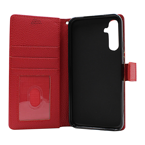 New Standcase Wallet Samsung Galaxy A34 5G Röd