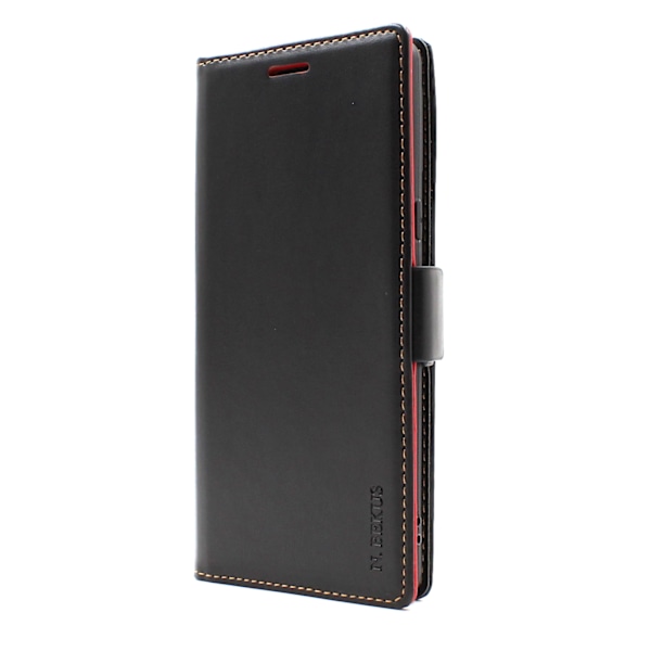 Lyx Standcase Wallet Nokia C22 / C32 Vinröd