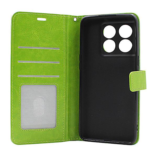 Crazy Horse Wallet OnePlus 10T 5G Brun
