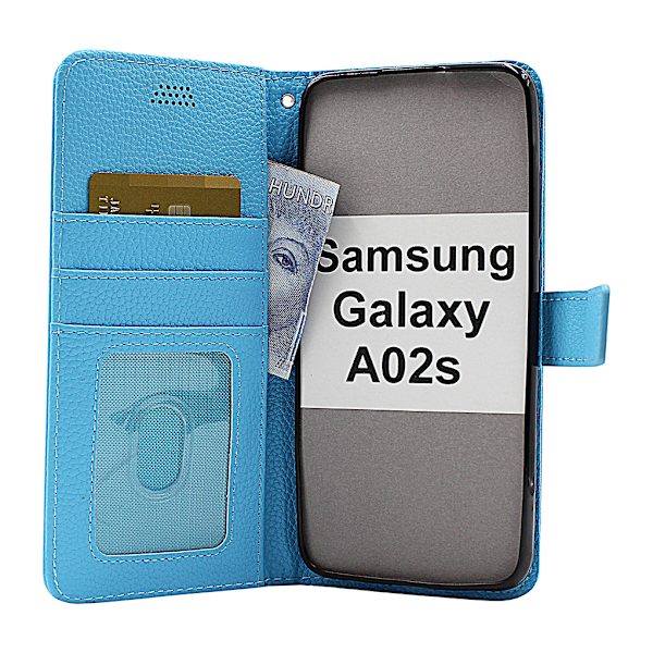 New Standcase Wallet Samsung Galaxy A02s (A025G/DS) Hotpink