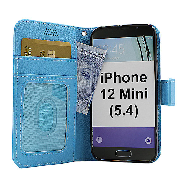 New Standcase Wallet iPhone 12 Mini (5.4) (Svart) Svart