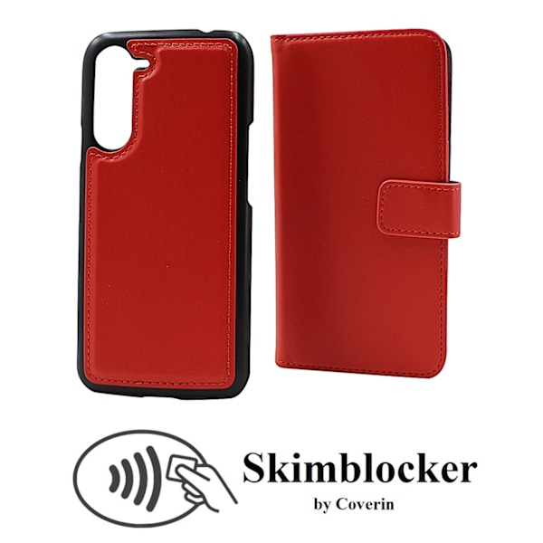 Skimblocker Magnet Wallet Doro 8050 Röd