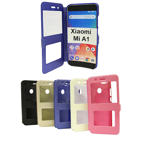 Flipcase Xiaomi Mi A1 Svart