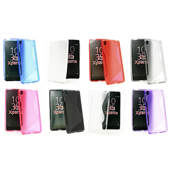 S-Line Skal Sony Xperia E5 (F3311) Vit