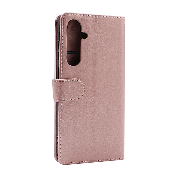 Zipper Standcase Wallet Samsung Galaxy A35 5G Marinblå