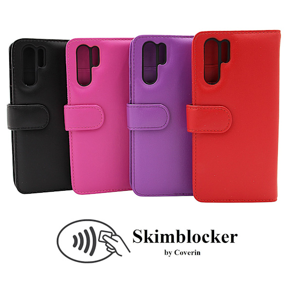 Skimblocker Plånboksfodral Huawei P30 Pro Svart