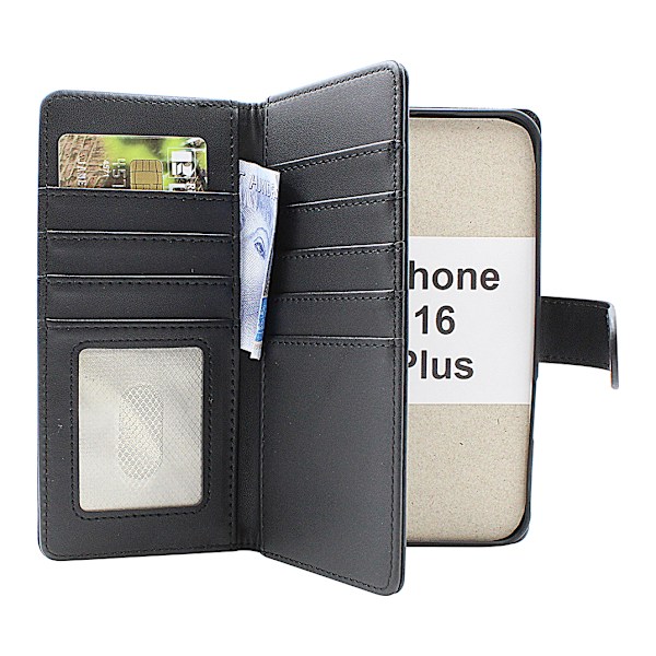 Skimblocker iPhone 16 Plus XL Plånboksfodral