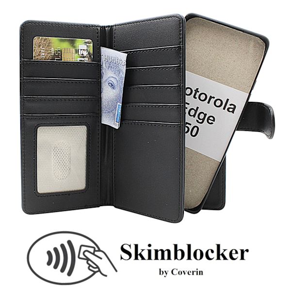 Skimblocker Motorola Edge 50 XL Magnet Plånboksfodral