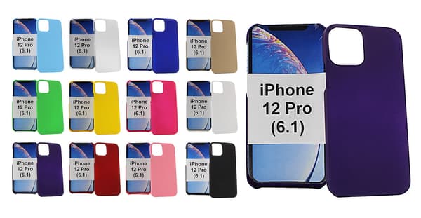 Hardcase iPhone 12 Pro (6.1) (Svart) Lila