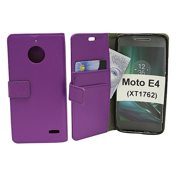Standcase Wallet Moto E4 / Moto E (4th gen) (XT1762) Lila