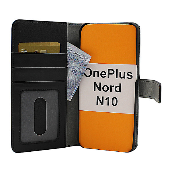 Skimblocker Magnet Fodral OnePlus Nord N10 Svart