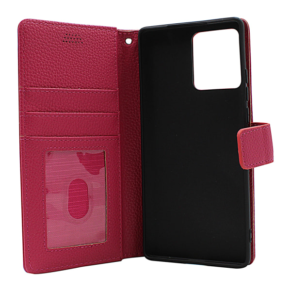 New Standcase Wallet Motorola Edge 30 Ultra 5G Röd