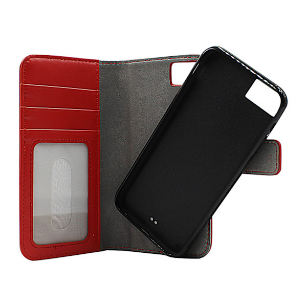 Skimblocker Magnet Wallet iPhone 8 Röd