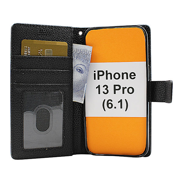 New Standcase Wallet iPhone 13 Pro (6.1) Brun