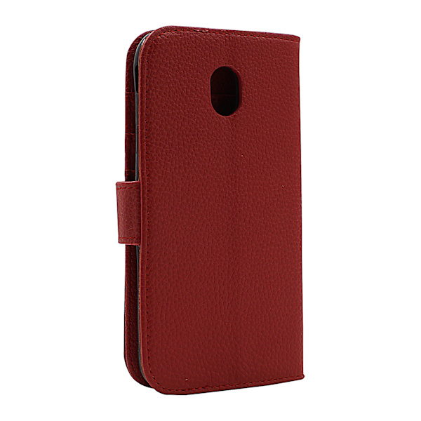New Standcase Wallet Samsung Galaxy J3 2017 (J330FD) Röd