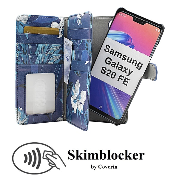 Skimblocker XL Magnet Designwallet Samsung Galaxy S20 FE