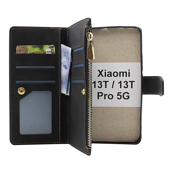 XL Standcase Lyxfodral Xiaomi 13T / 13T Pro 5G Marinblå