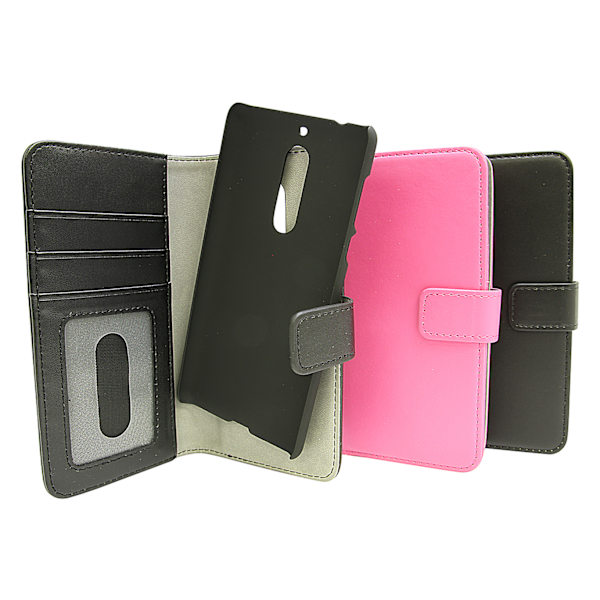 Magnet Wallet Nokia 5 Svart