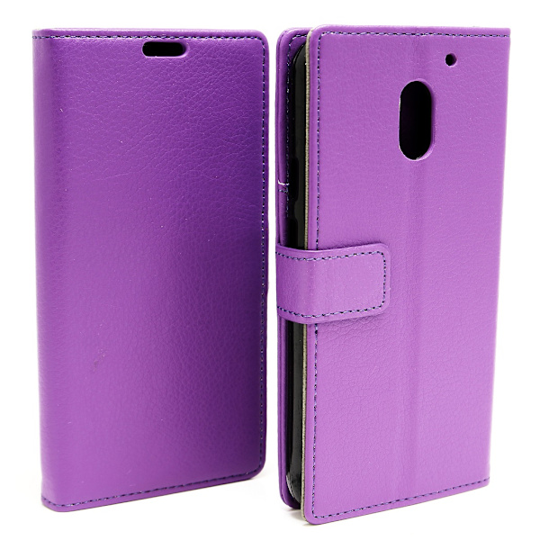 Standcase Wallet Lenovo Motorola Moto E3 / 3rd generation Lila