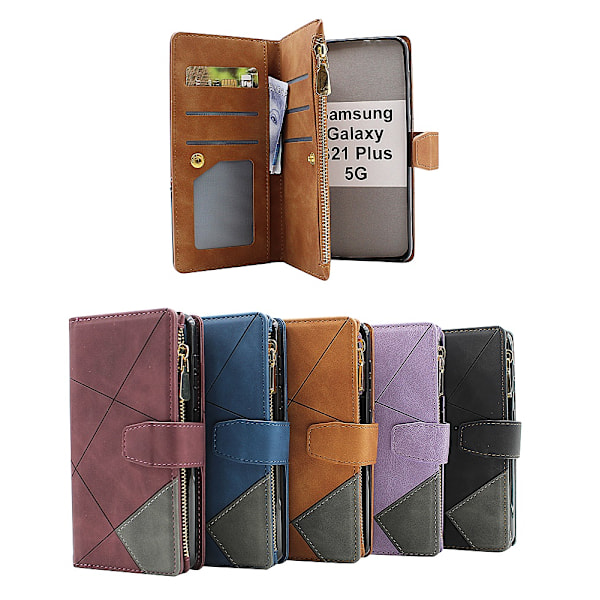 XL Standcase Lyxfodral Samsung Galaxy S21 Plus 5G (SM-G996B) Lila