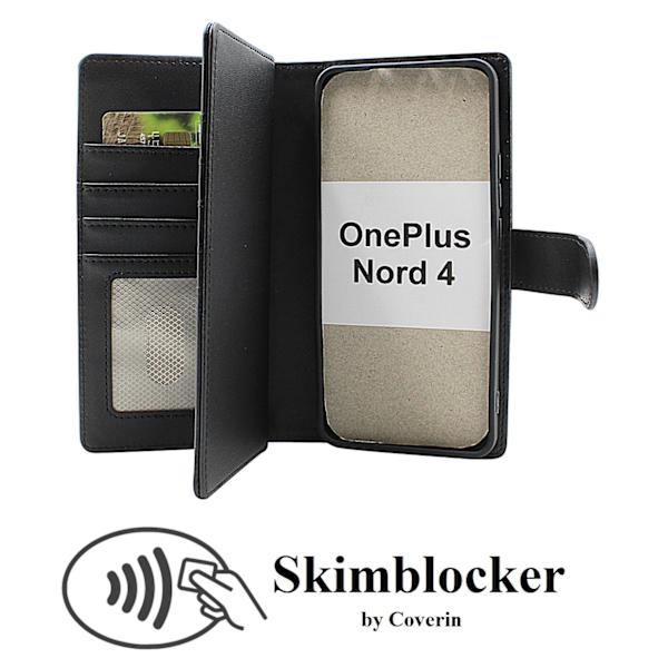 Skimblocker OnePlus Nord 4 5G XL Plånboksfodral Svart
