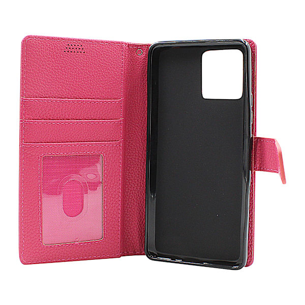 New Standcase Wallet Motorola Moto G72 Lila
