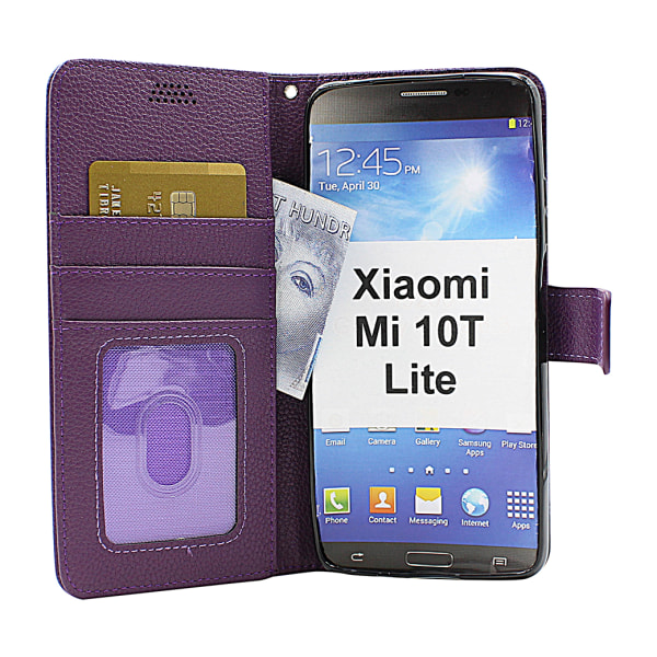 New Standcase Wallet Xiaomi Mi 10T Lite (Svart) Svart