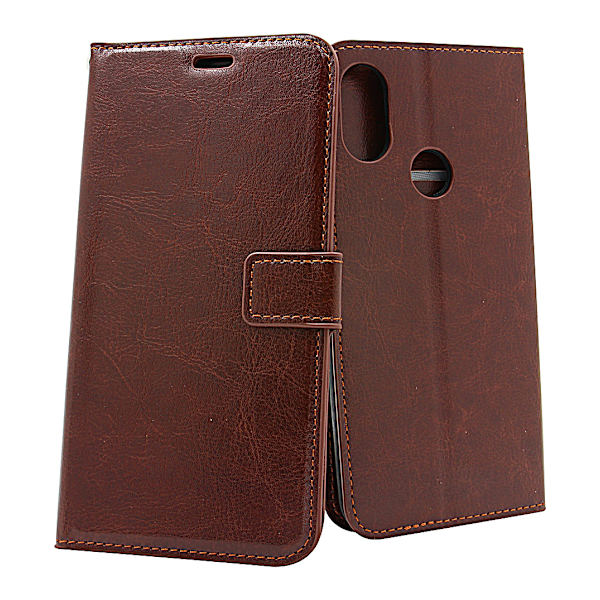 Crazy Horse Wallet Xiaomi Mi A2 Brun