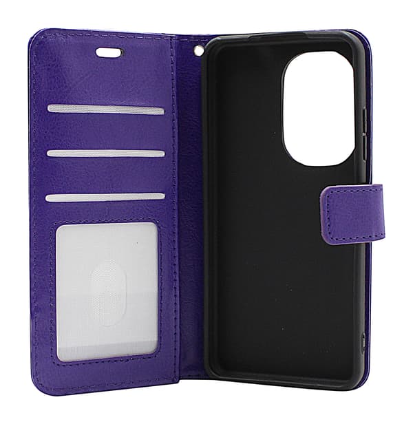 Crazy Horse Wallet Asus Zenfone 9 5G Brun