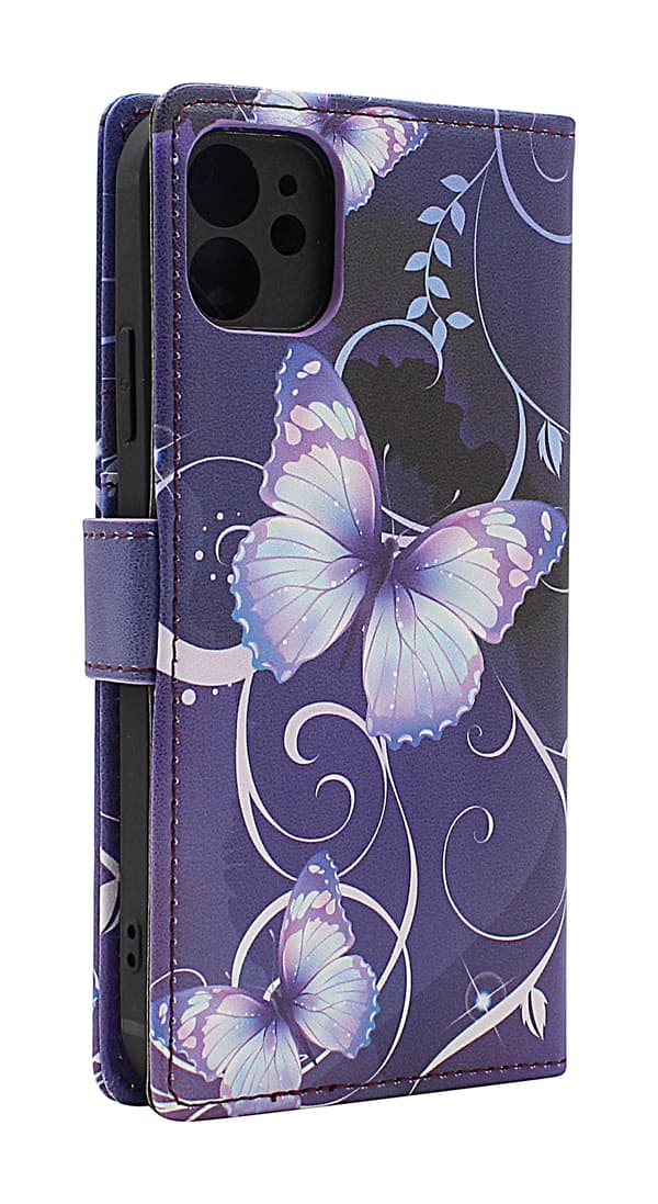 Skimblocker iPhone 11 (6.1) Magnet Plånboksfodral Design