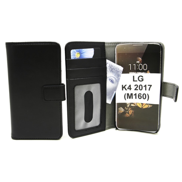 Magnet Wallet LG K4 2017 (M160) Svart