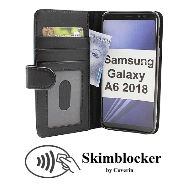 Skimblocker Samsung Galaxy A6 2018 (A600FN/DS) (Svart)