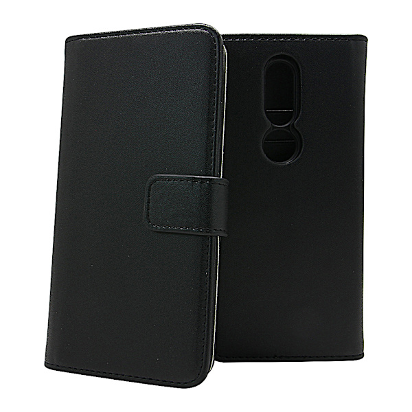 Skimblocker Magnet Wallet Nokia 7.1 Svart