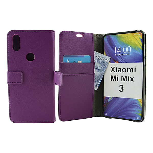 Standcase Wallet Xiaomi Mi Mix 3 Lila