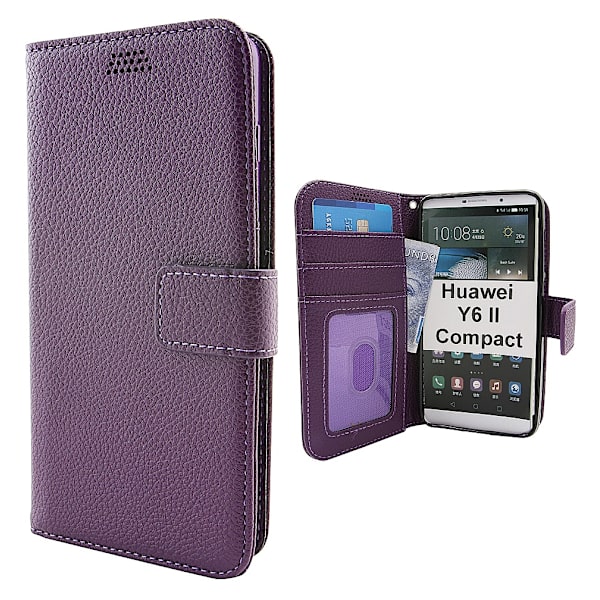 New Standcase Wallet Huawei Y6 II Compact (LYO-L21) Lila
