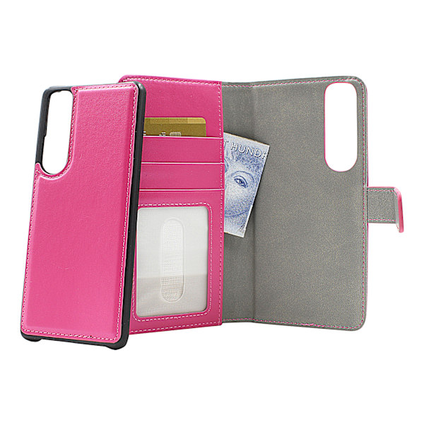 Skimblocker Magnet Fodral Sony Xperia 1 III (XQ-BC52) Svart