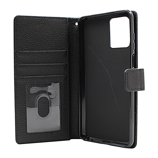 New Standcase Wallet Motorola Moto G73 5G Svart