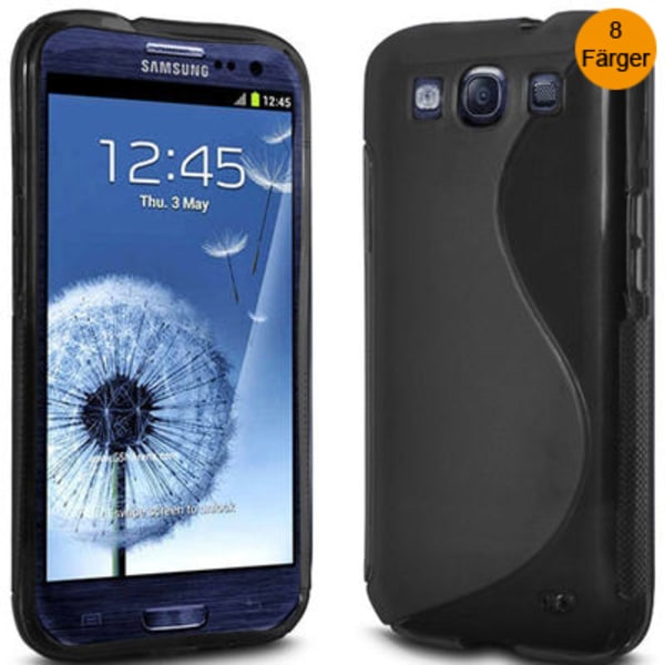 S-line skal Samsung Galaxy S3 (i9300) Vit