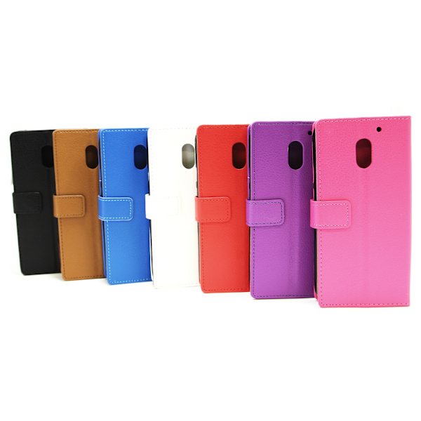 Standcase Wallet Lenovo Motorola Moto E3 / 3rd generation Svart