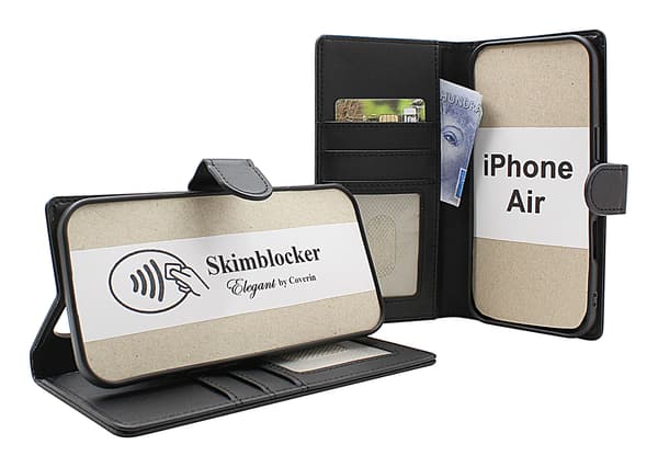 Skimblocker iPhone Air Plånboksfodral Petrol