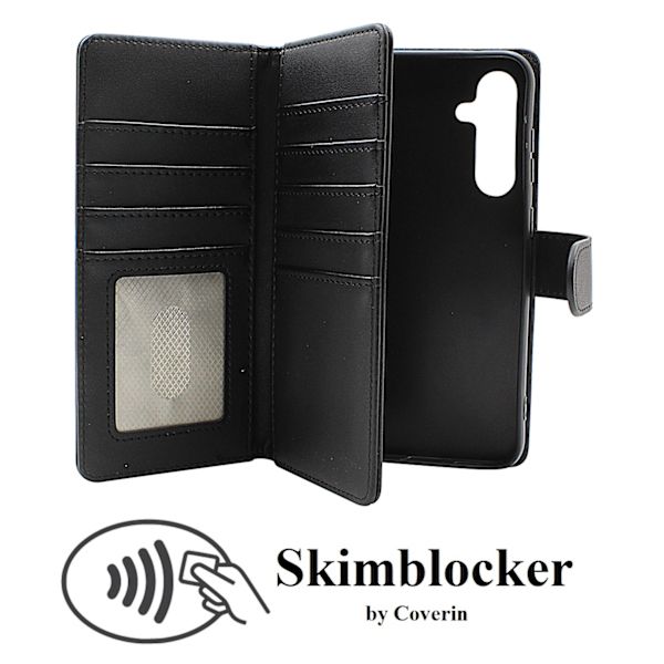 Skimblocker Samsung Galaxy S23 FE 5G XL Plånboksfodral