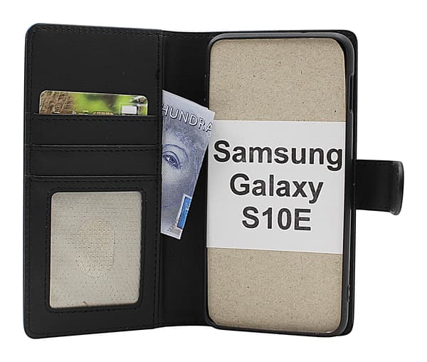 Skimblocker Samsung Galaxy S10e Magnet Plånboksfodral