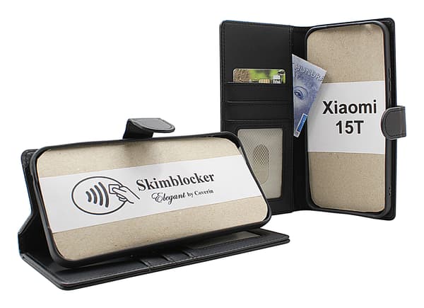 Skimblocker Xiaomi 15T Plånboksfodral Happy Cherry