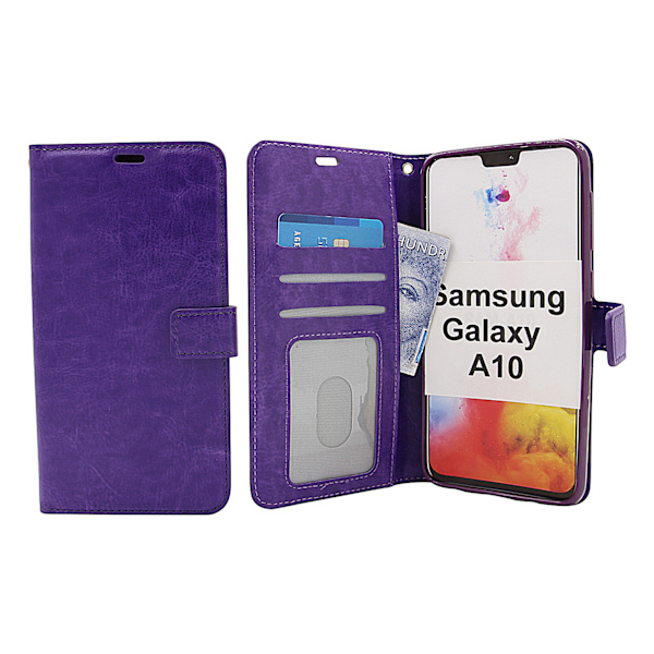 Crazy Horse Wallet Samsung Galaxy A10 (A105F/DS) Lila