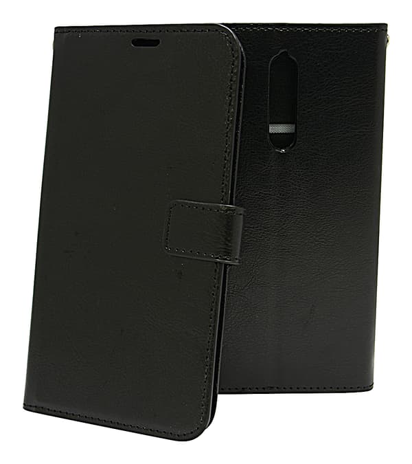 Crazy Horse Wallet Nokia 8 Svart